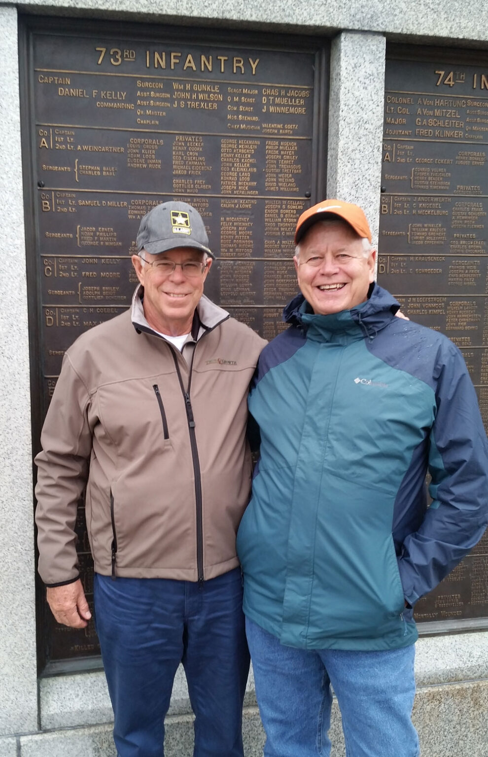 Lawson & Byrd at Gettysburg